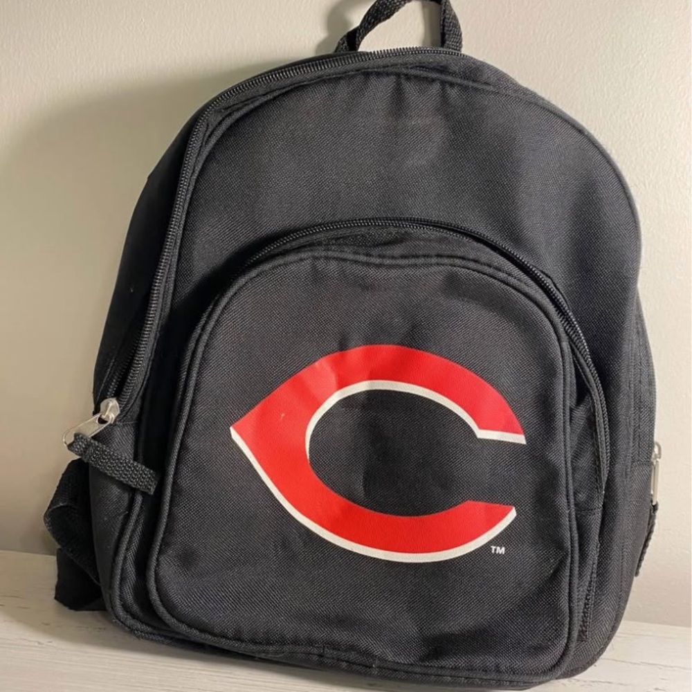 Cincinnati Reds   Classic Black Backpack with Red Accent. Brand new. No tags.